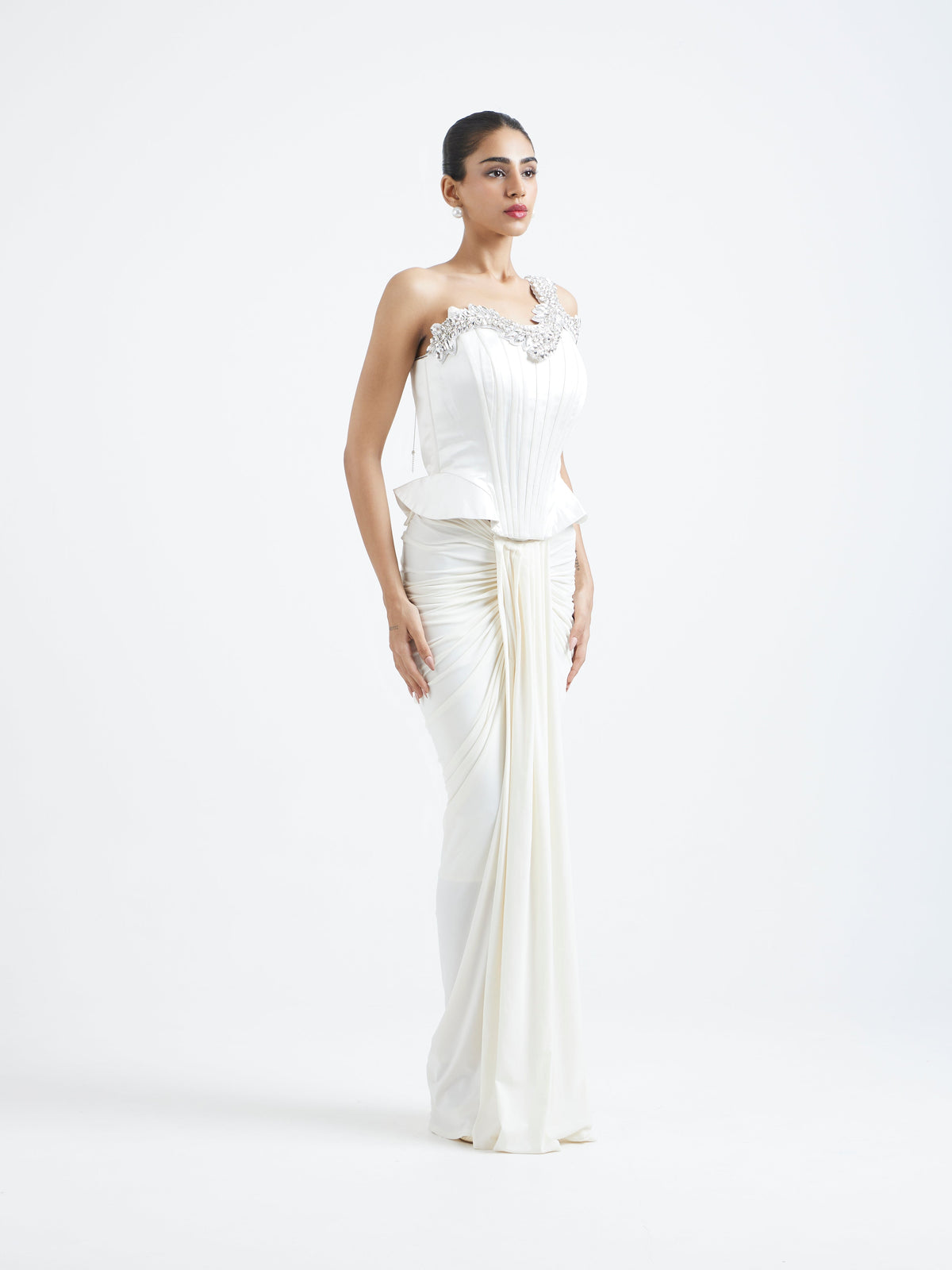 Reem + Detachable Embellished Overlay
