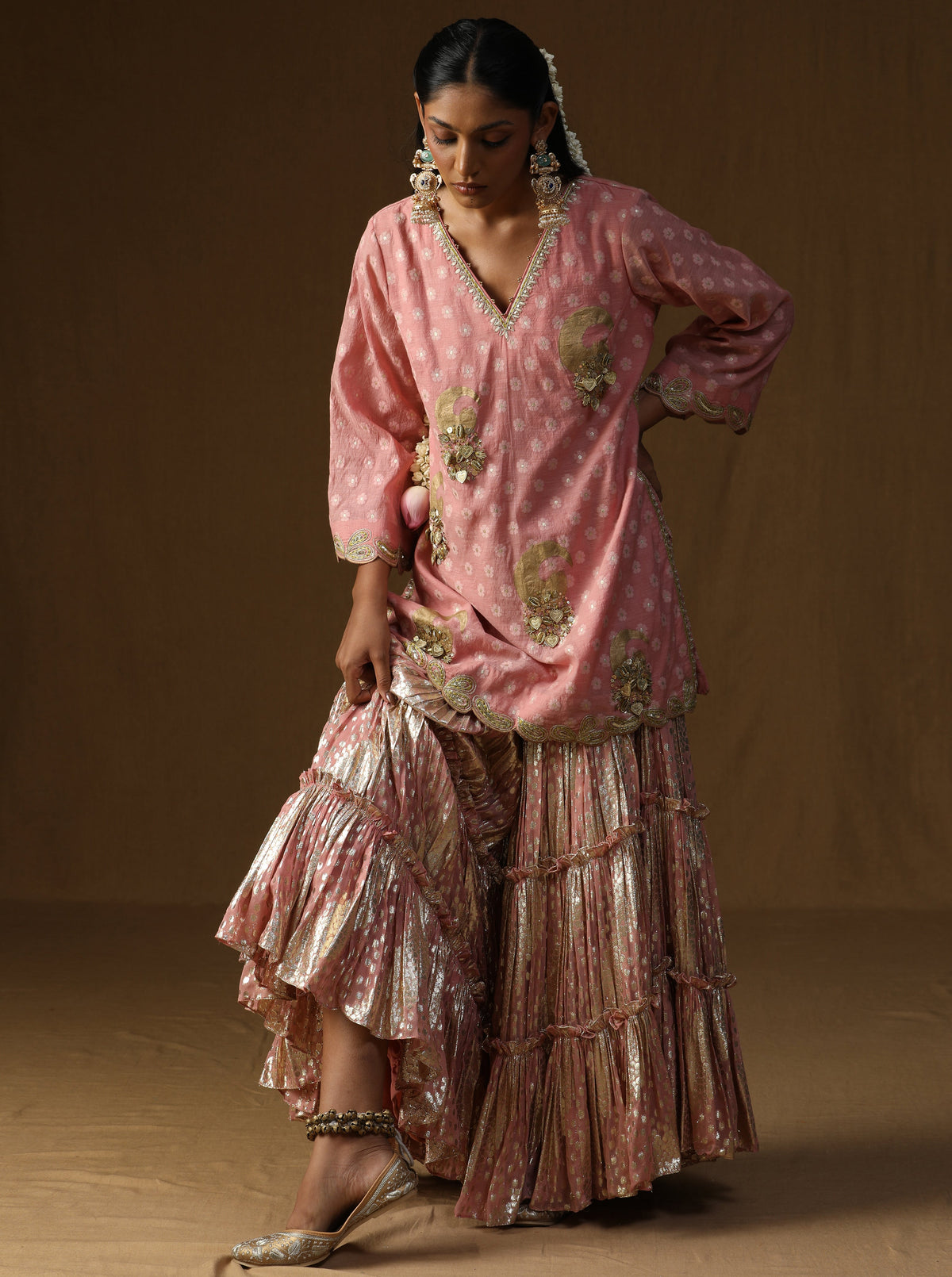 Gulaal Sharara Set