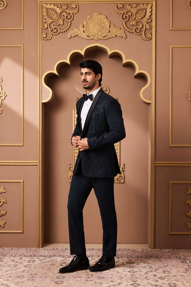 Green Tuxedo Pant