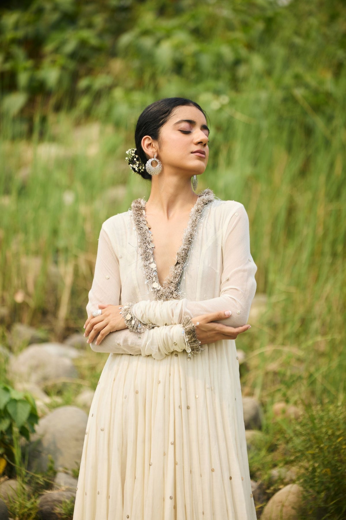 ANARKALI PAIRED WITH BLOUSE,CHURIDAR AND DUPATTA