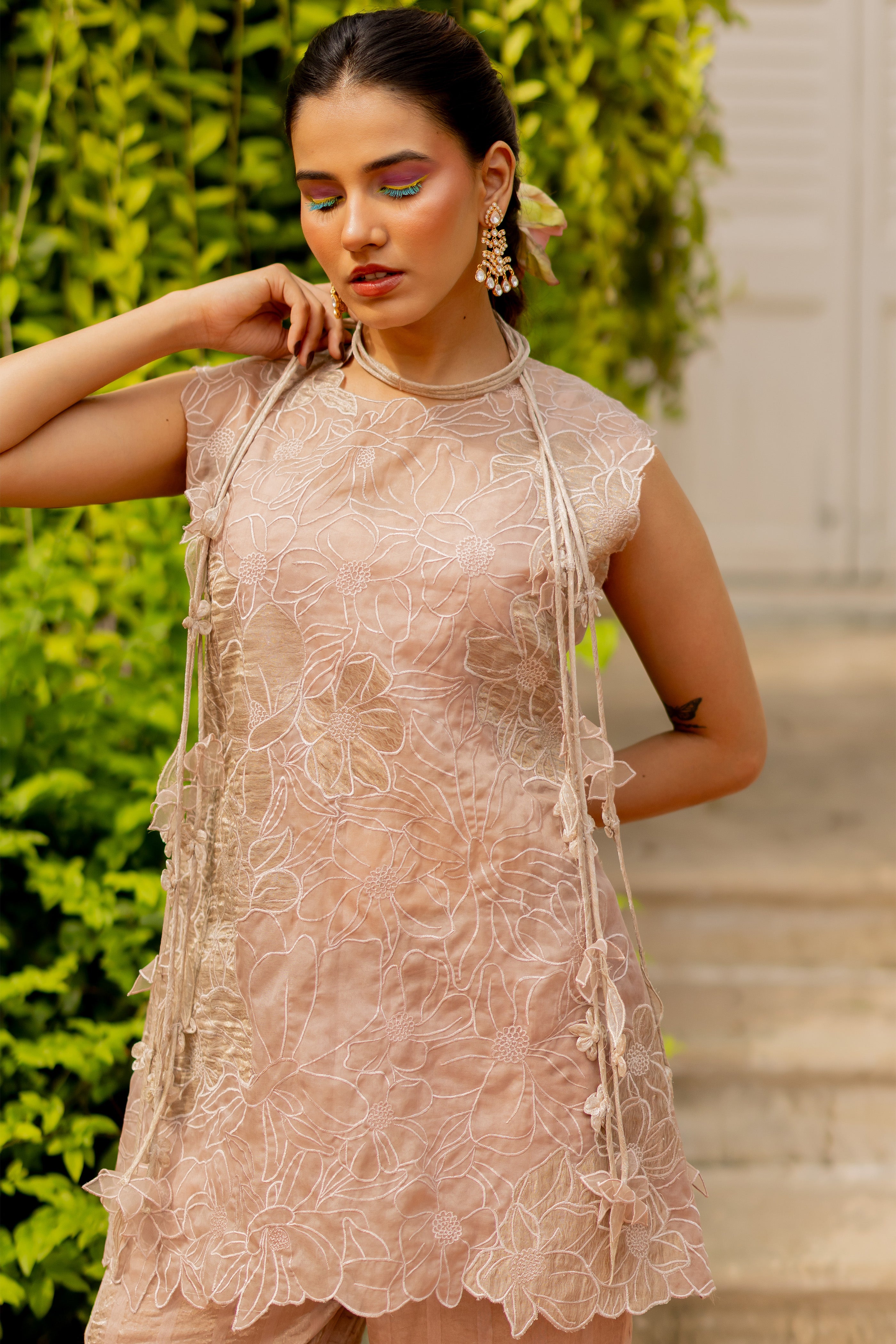 BUTTERSCOTCH KURTA SET (NAIYA)