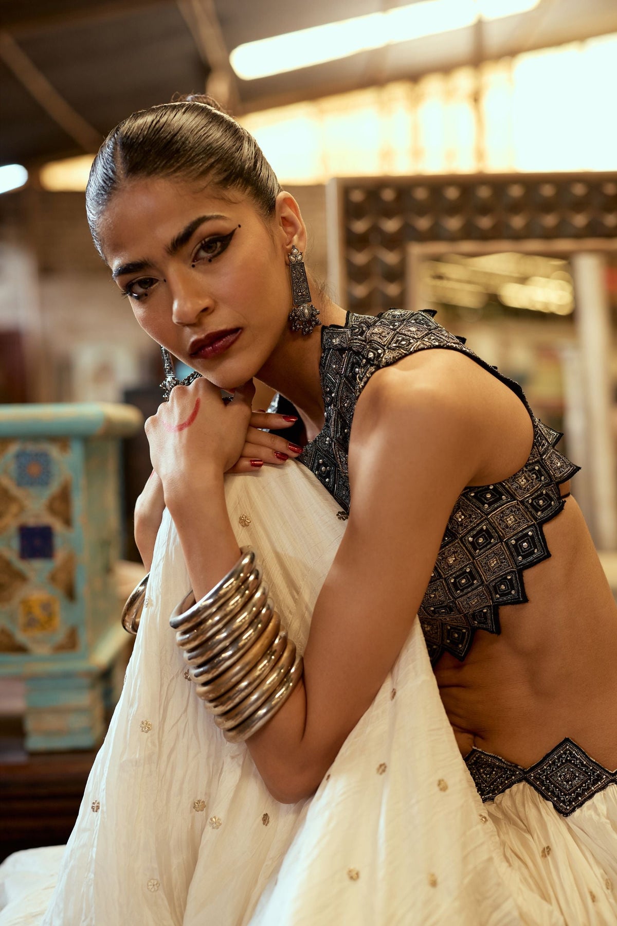 LEHENGA PAIRED WITH BLOUSE AND DUPATTA