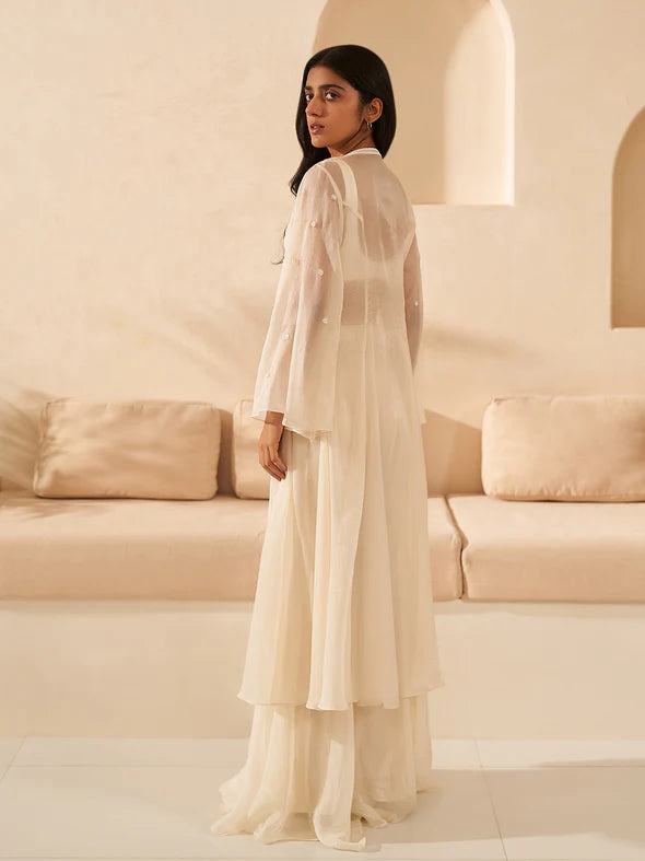 Jasmine Organza Jacket Set
