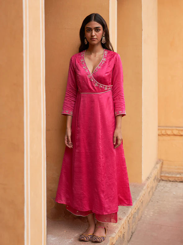 Hot Pink Lily Kurta Set