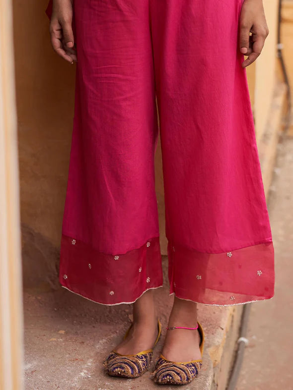 Hot Pink Lily Kurta Set