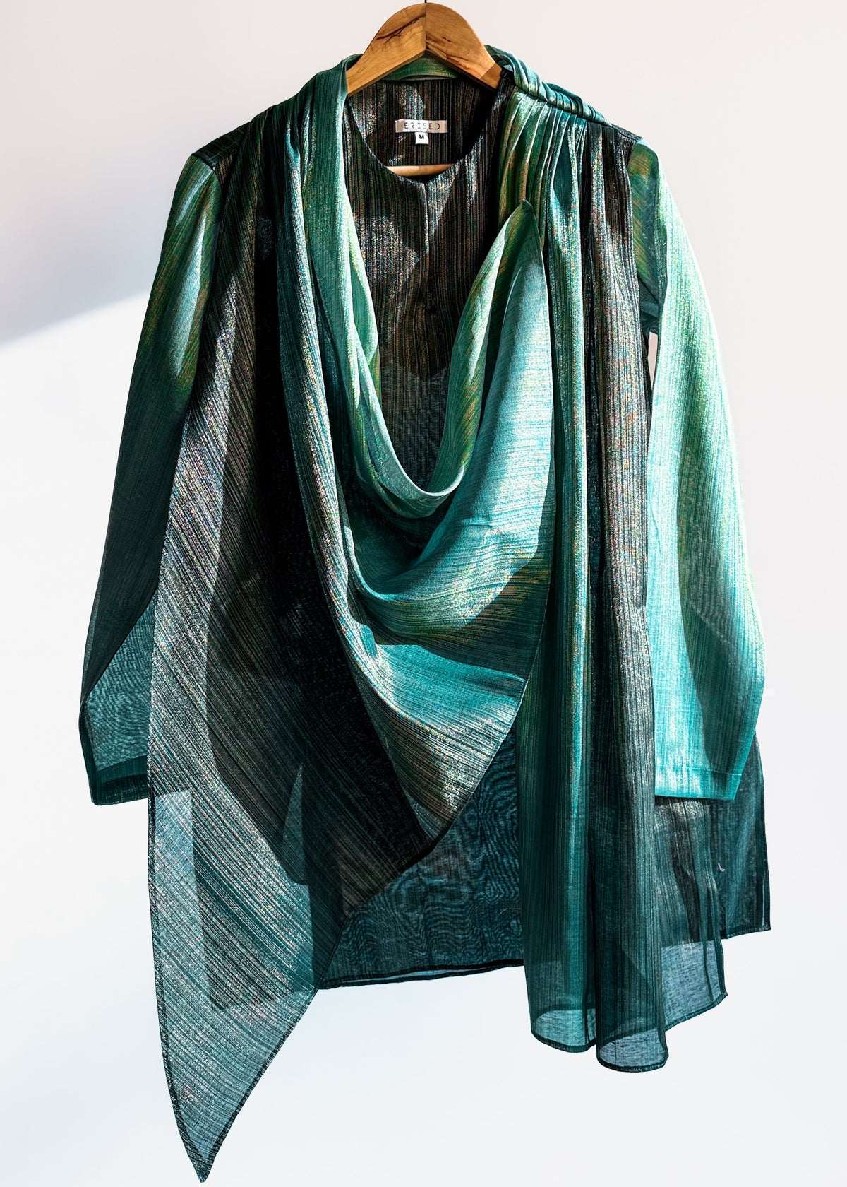 Goldline Classic Drape Kurta - Gold