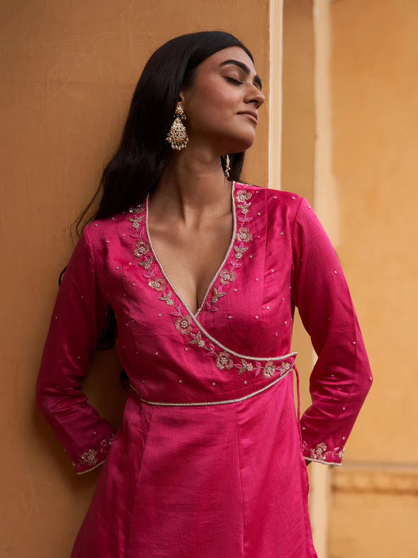 Hot Pink Lily Kurta Set