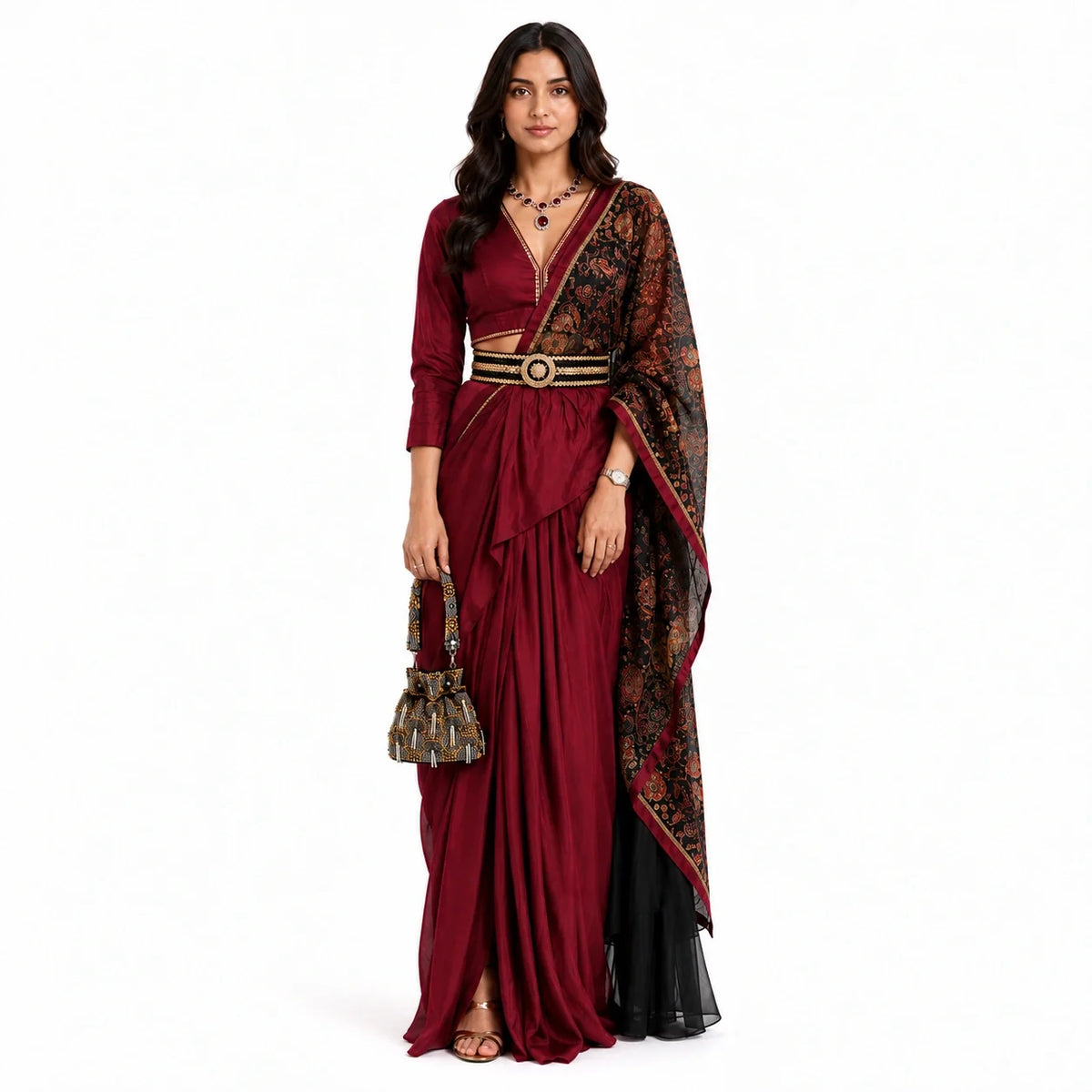 The Golden Noir Potli