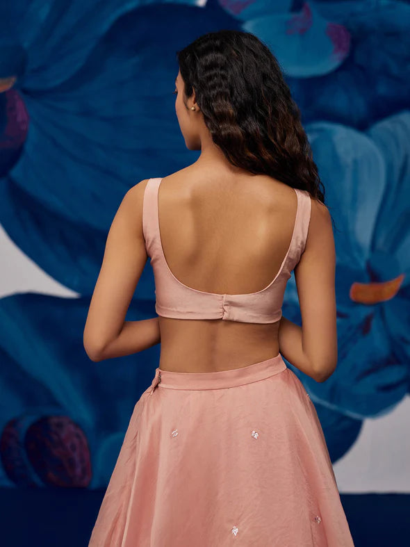 Celestial Rose Gold Jacket Set