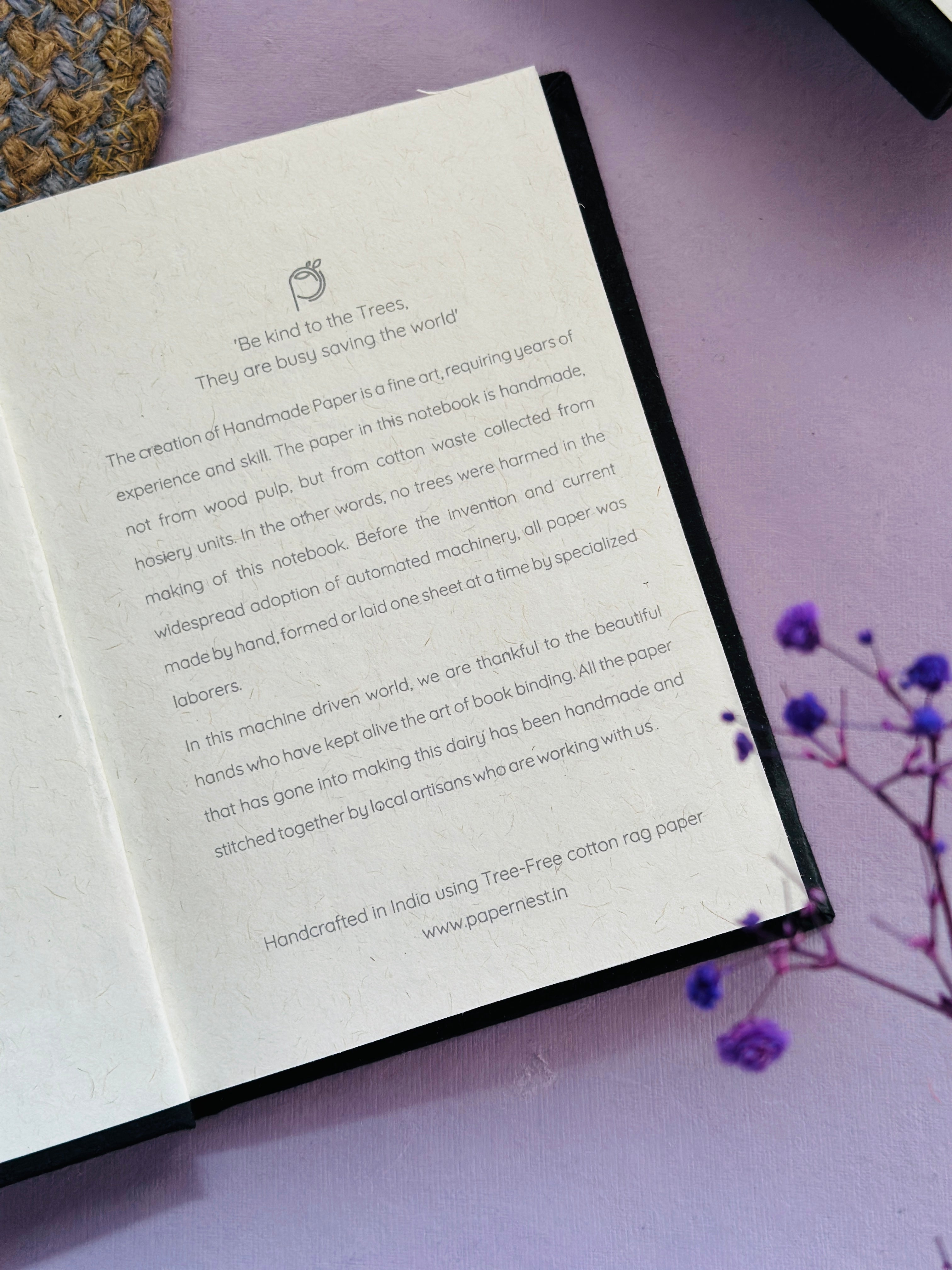 Handmade Journal - Celebrate womanhood in a sustainable way !
