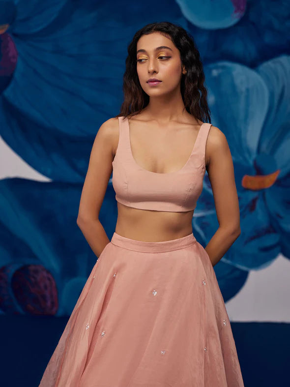 Celestial Rose Gold Jacket Set