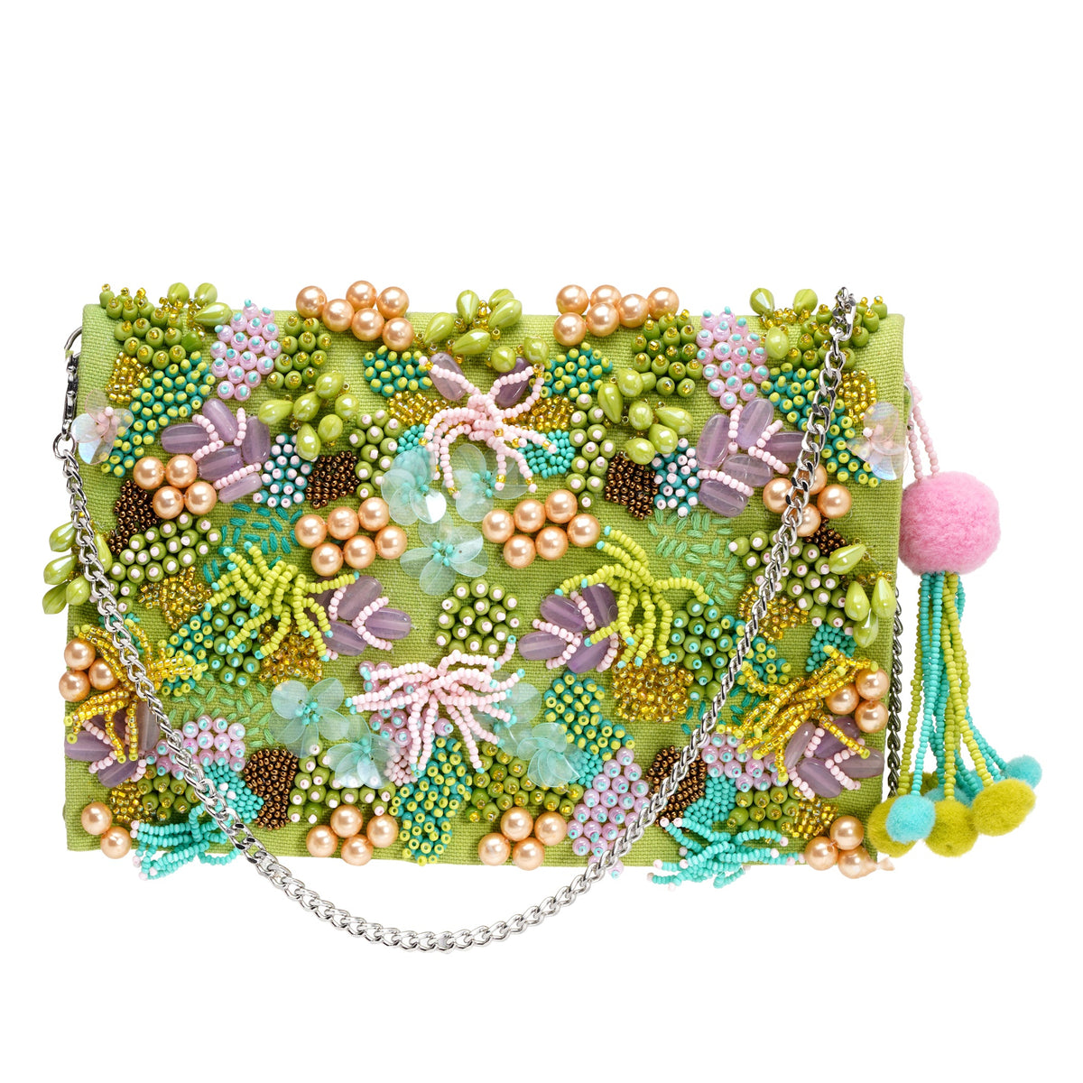 Colour Pop Clutch Bag