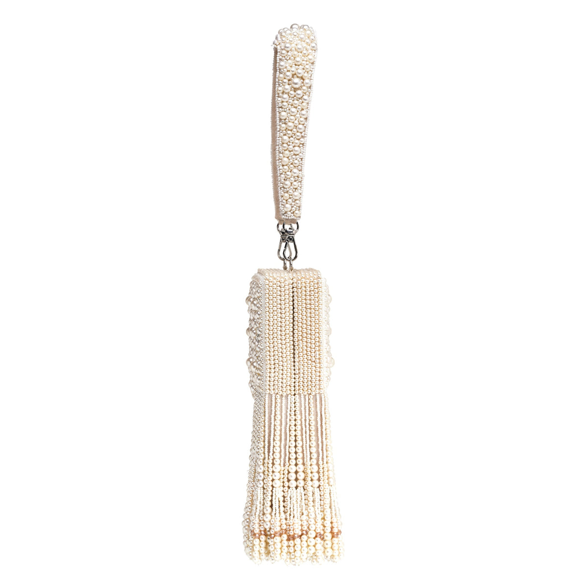 Pearl Drape Clutch Bag