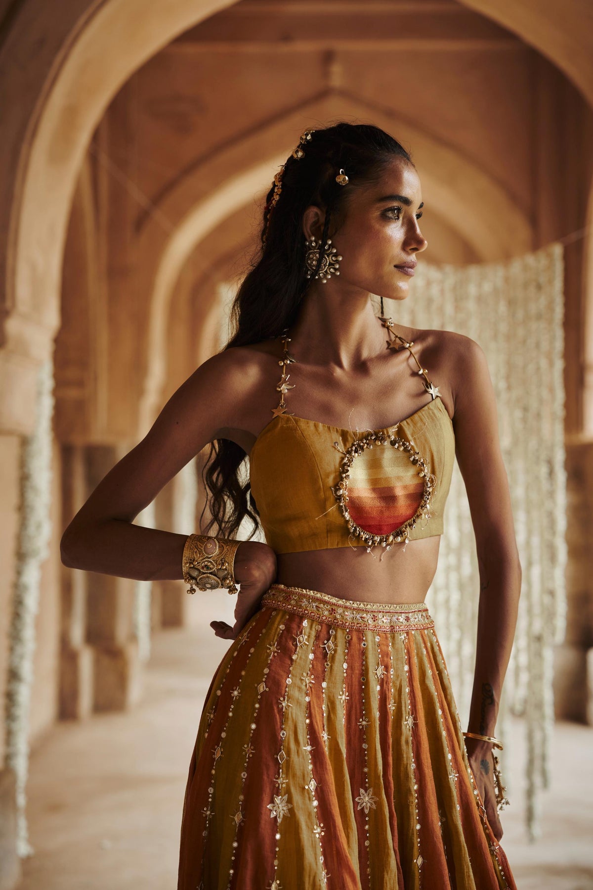 Agni Lehenga Set | Kundalini Collection