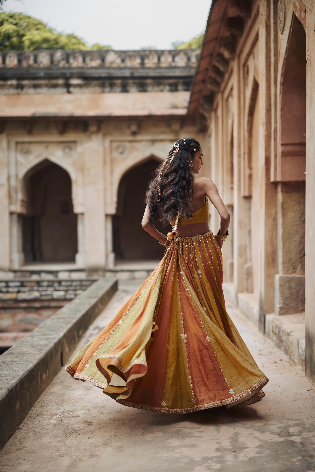Agni Lehenga Set | Kundalini Collection