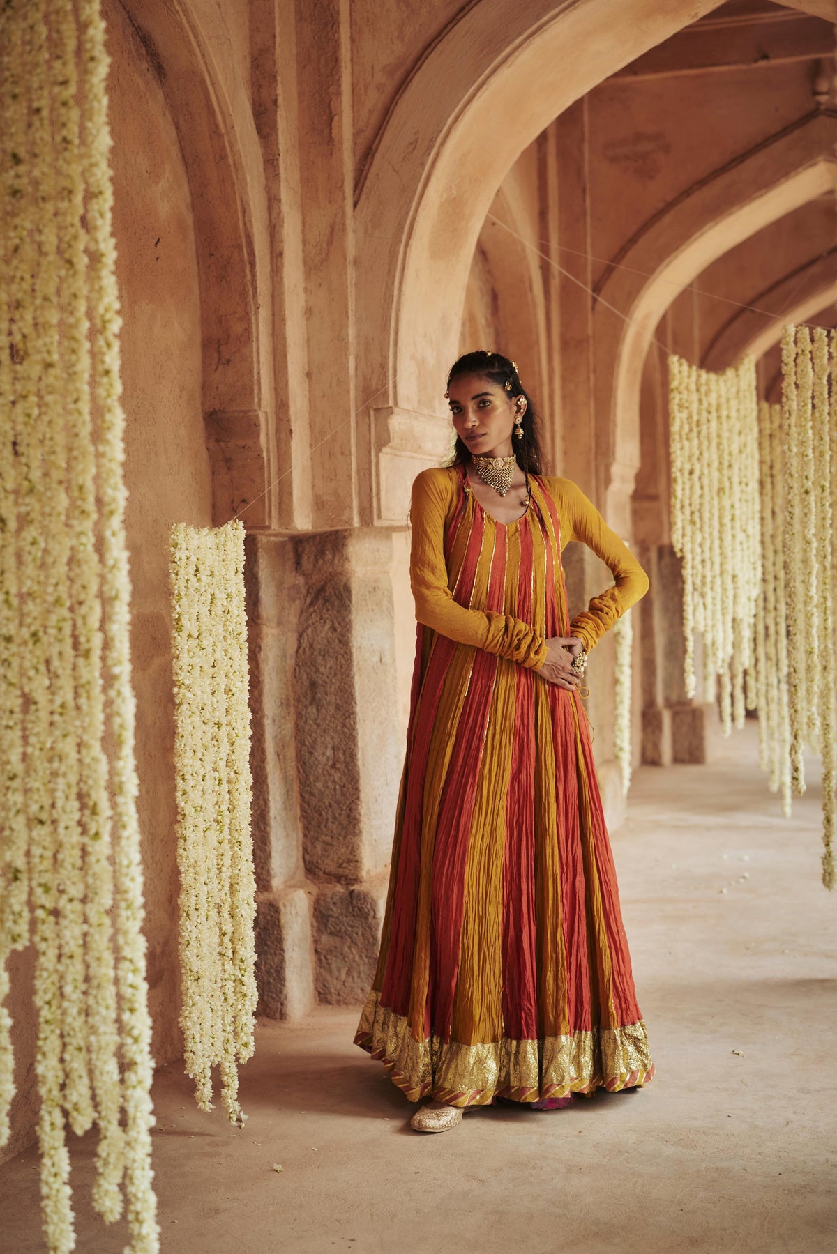 Ananta Anarkali Set | Kundalini Collection