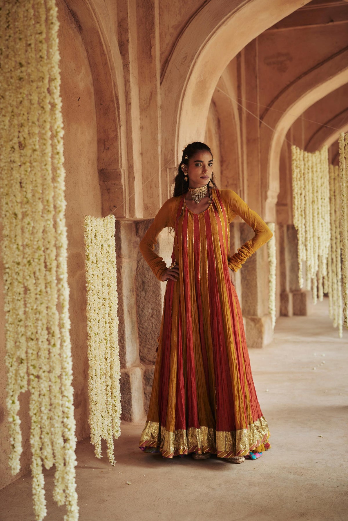 Ananta Anarkali Set | Kundalini Collection