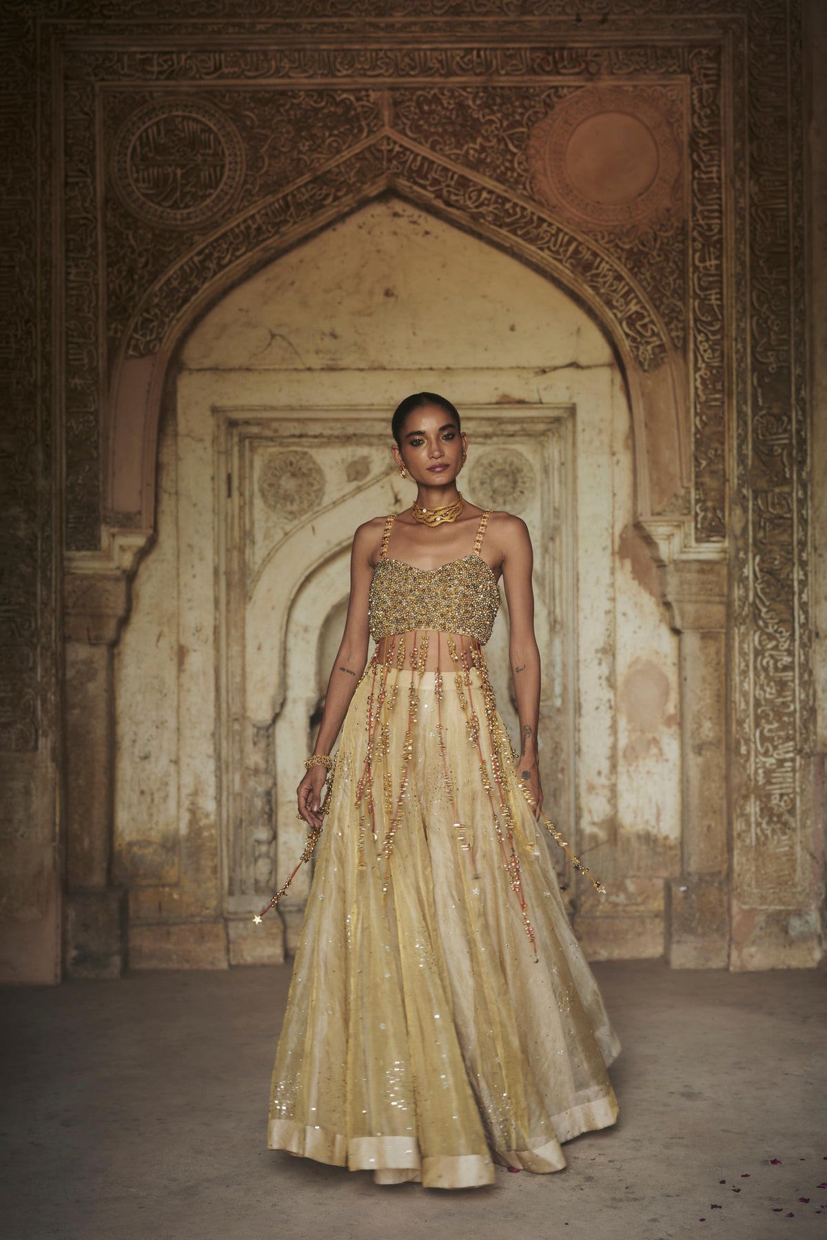 Arohan Sharara Set | Kundalini Collection