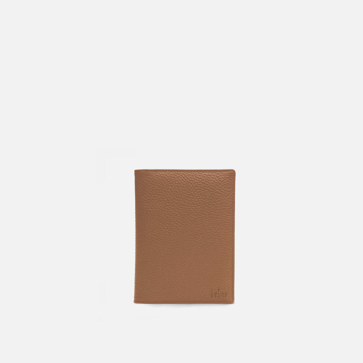 BAKU PASSPORT HOLDER PEBBLE BROWN