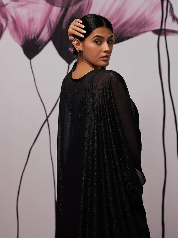 Midnight Black Kaftan