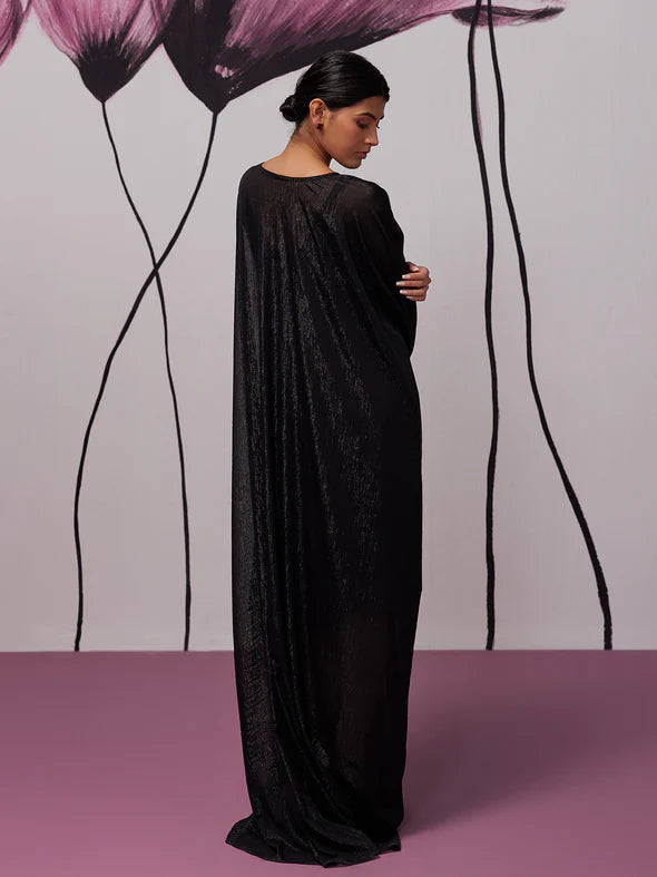 Midnight Black Kaftan