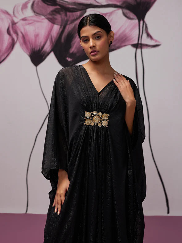 Midnight Black Kaftan