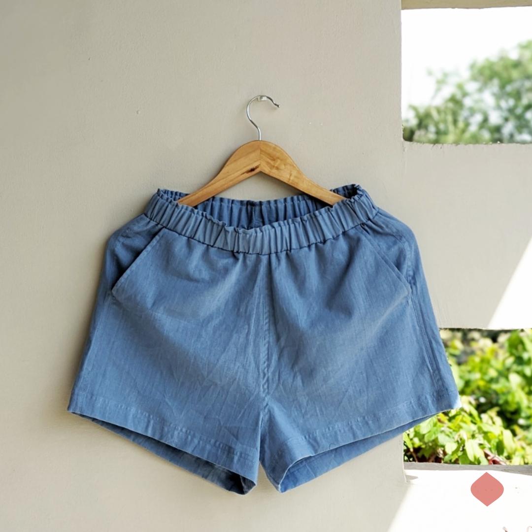 Basant – The Comfy Unisex Shorts | Eco Dyed | Organic Cotton | For Men & Women