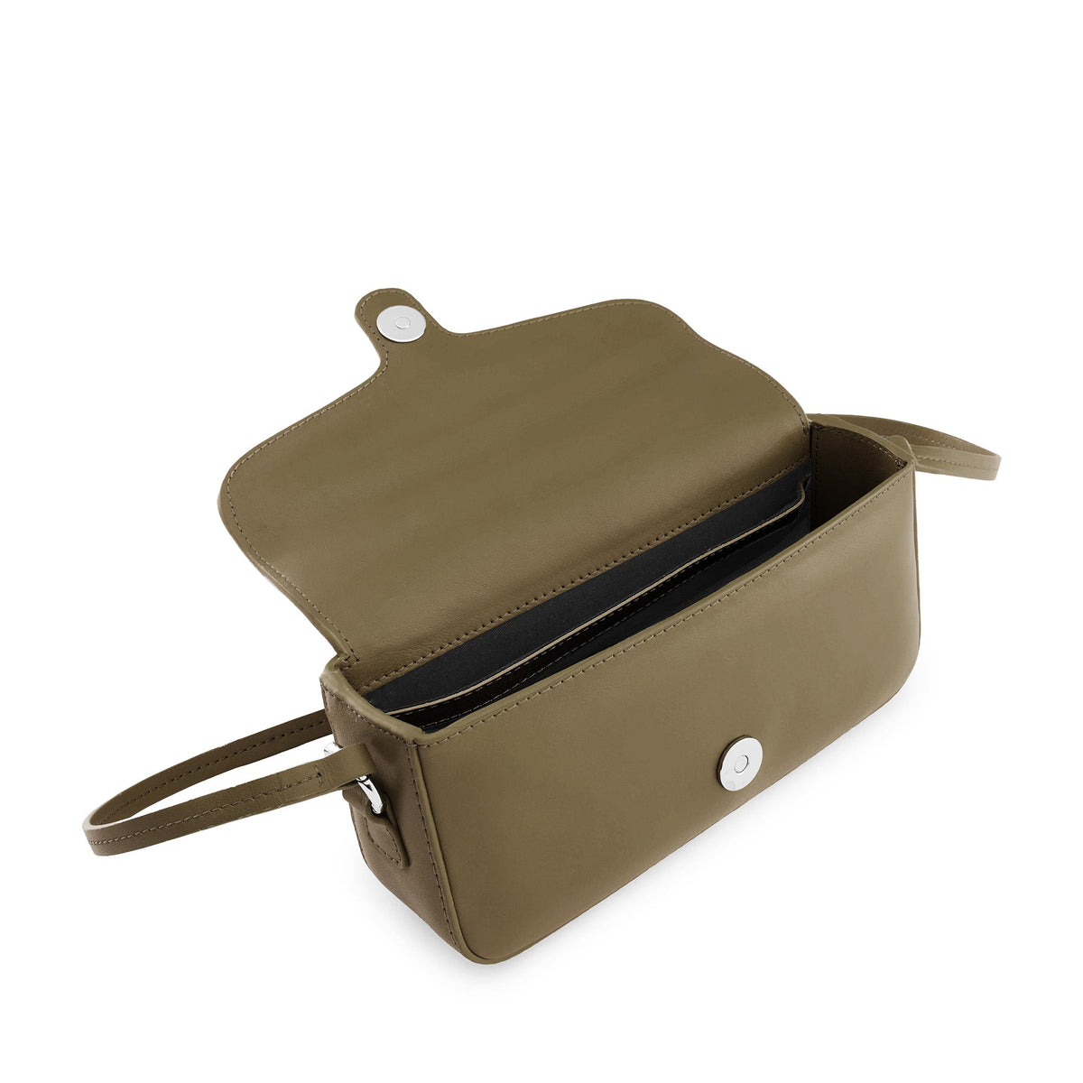 CLAUDIA MINI CROSSBODY NAPPA WOOD