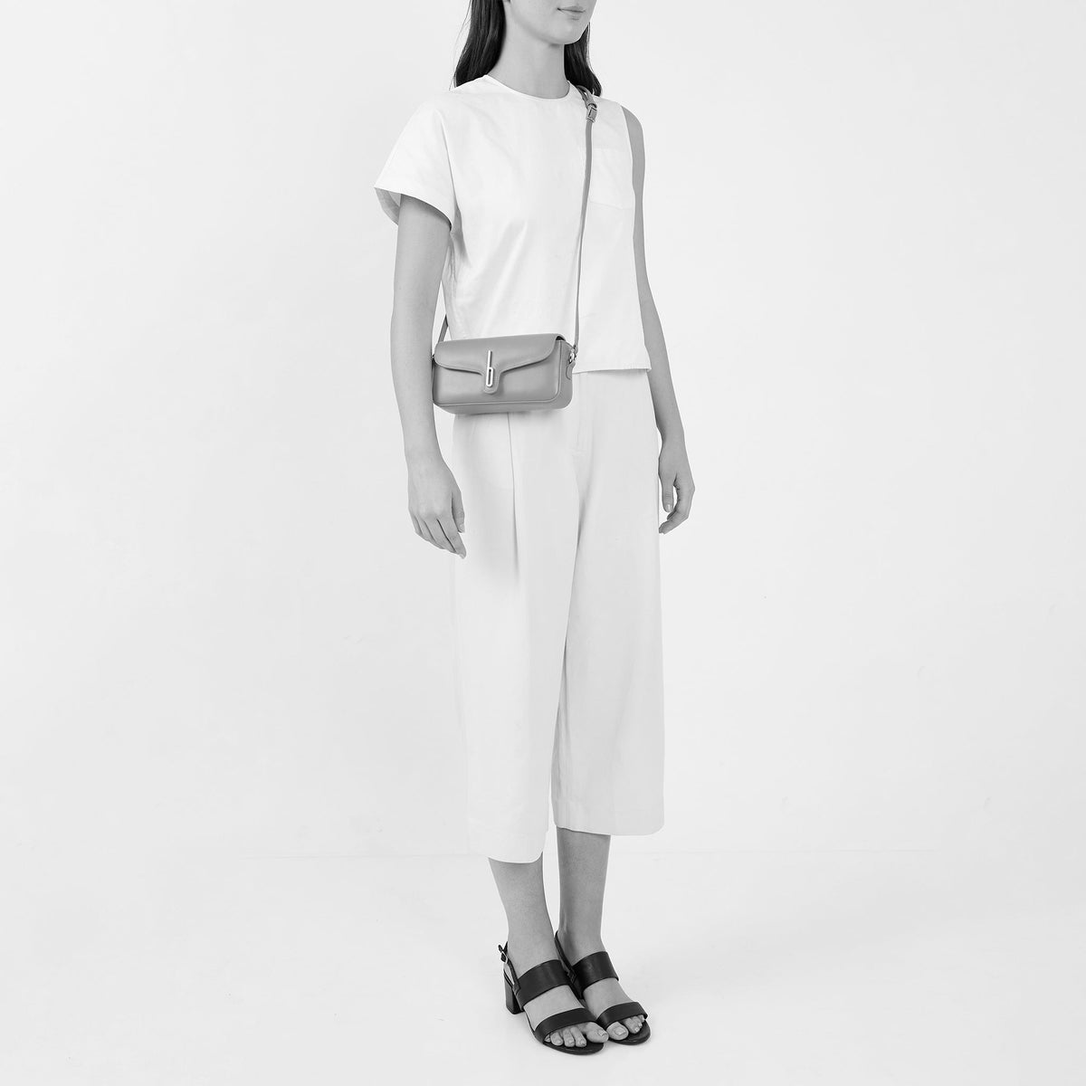 CLAUDIA MINI CROSSBODY NAPPA WOOD