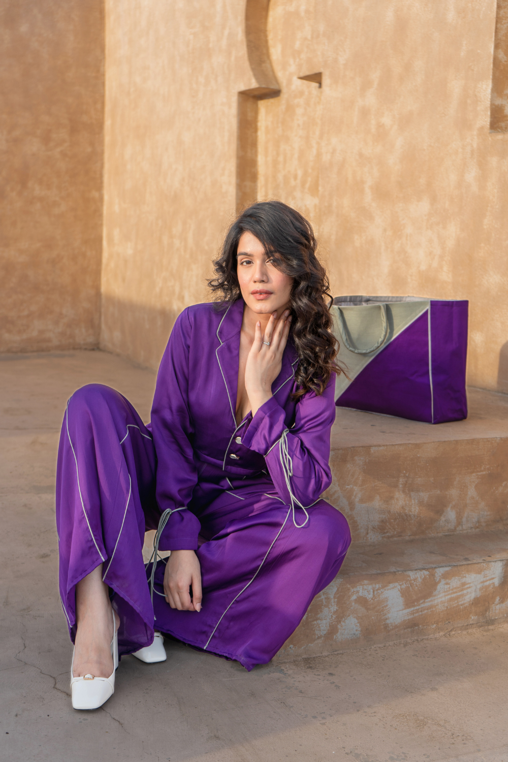 Purple Co-ord Set
