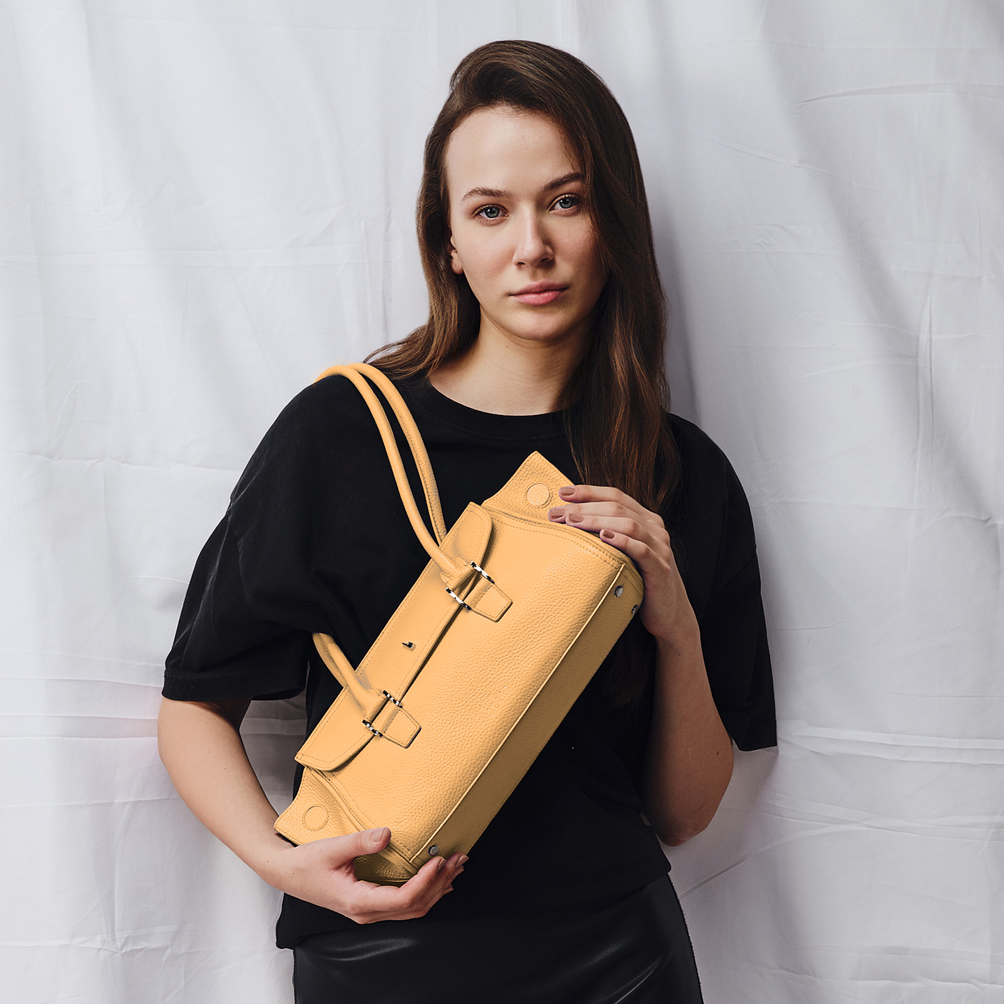 COCO BAGUETTE PEBBLE