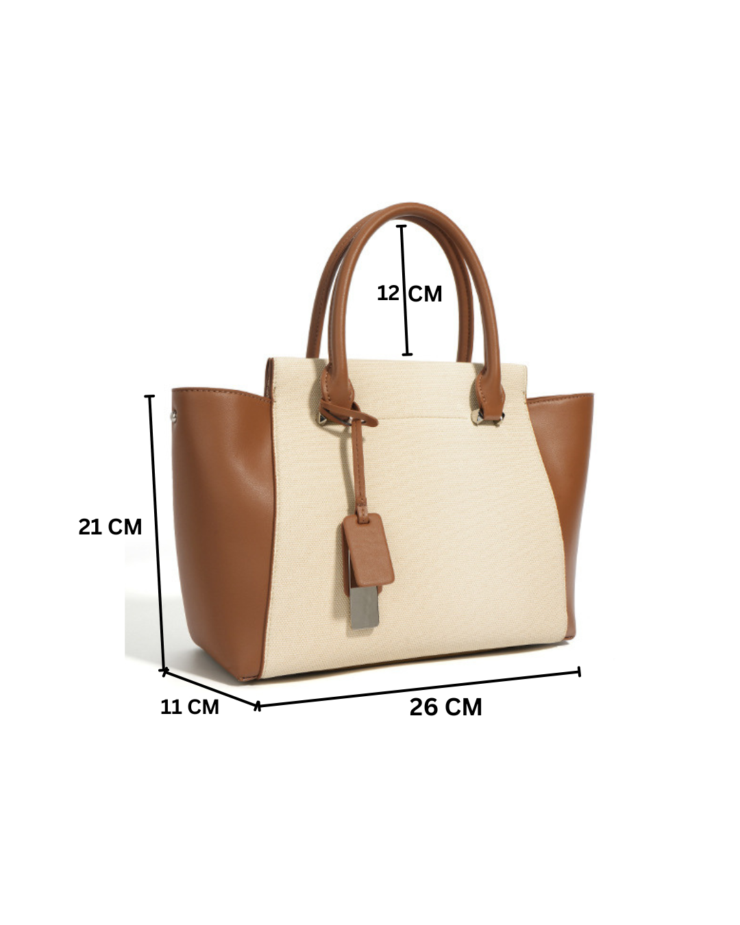 Umber - Ladies leather Satchel Bag