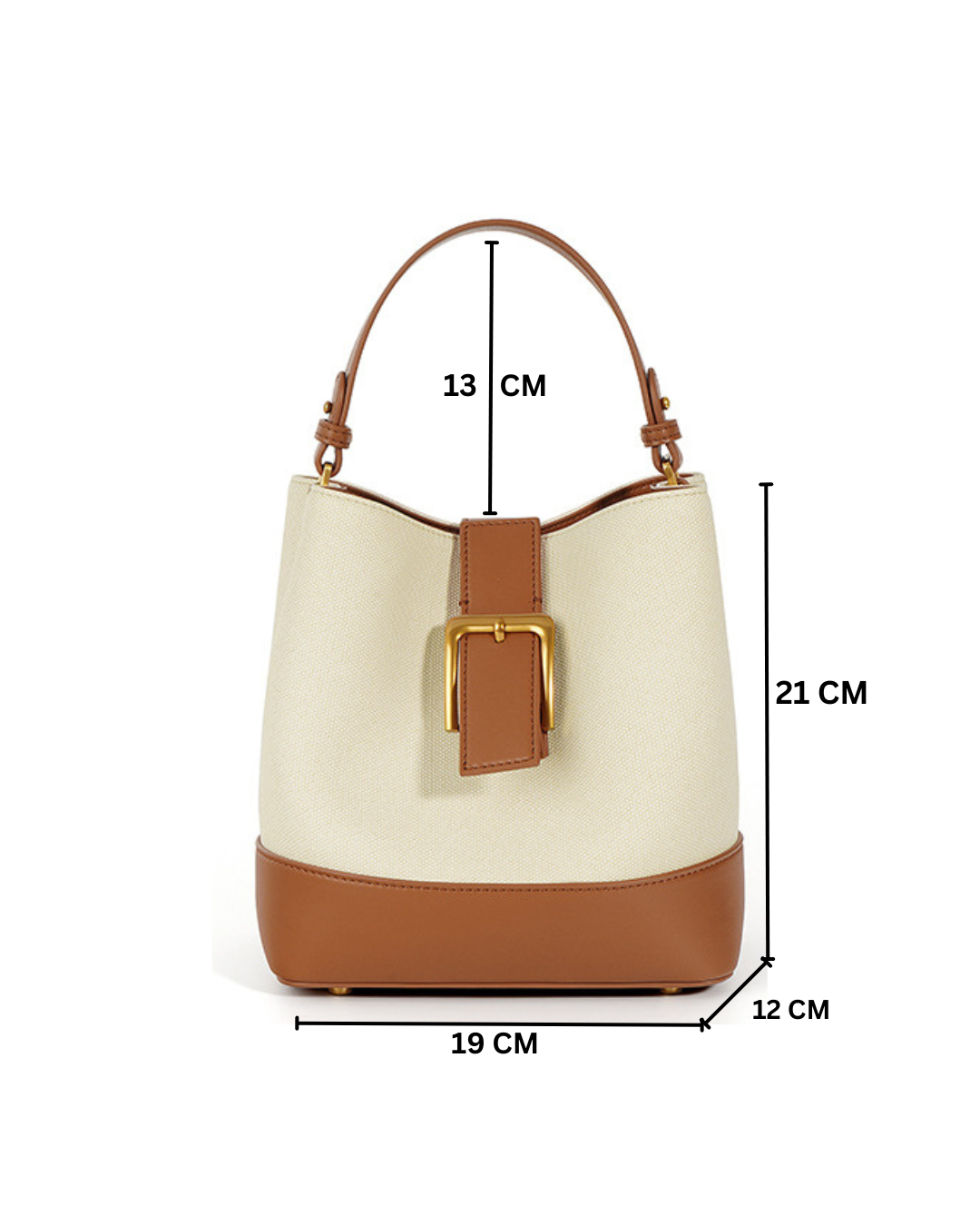 Sylvia- Ladies Leather Bucket Bag