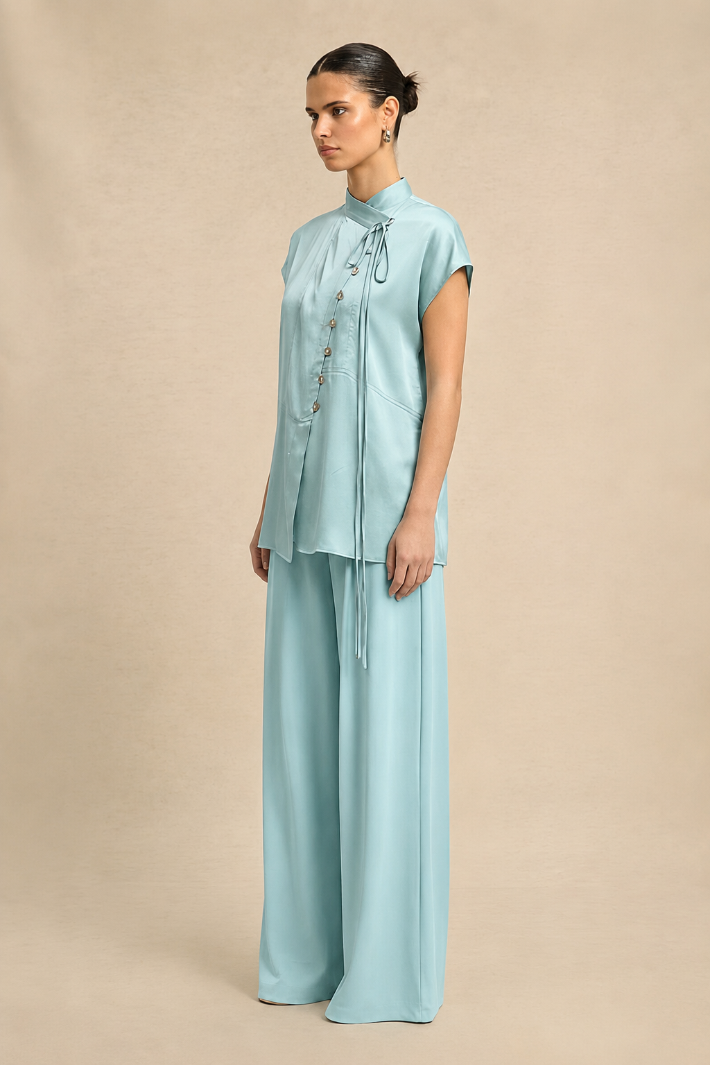 Tropical Breeze Crew Neck Co-ord set