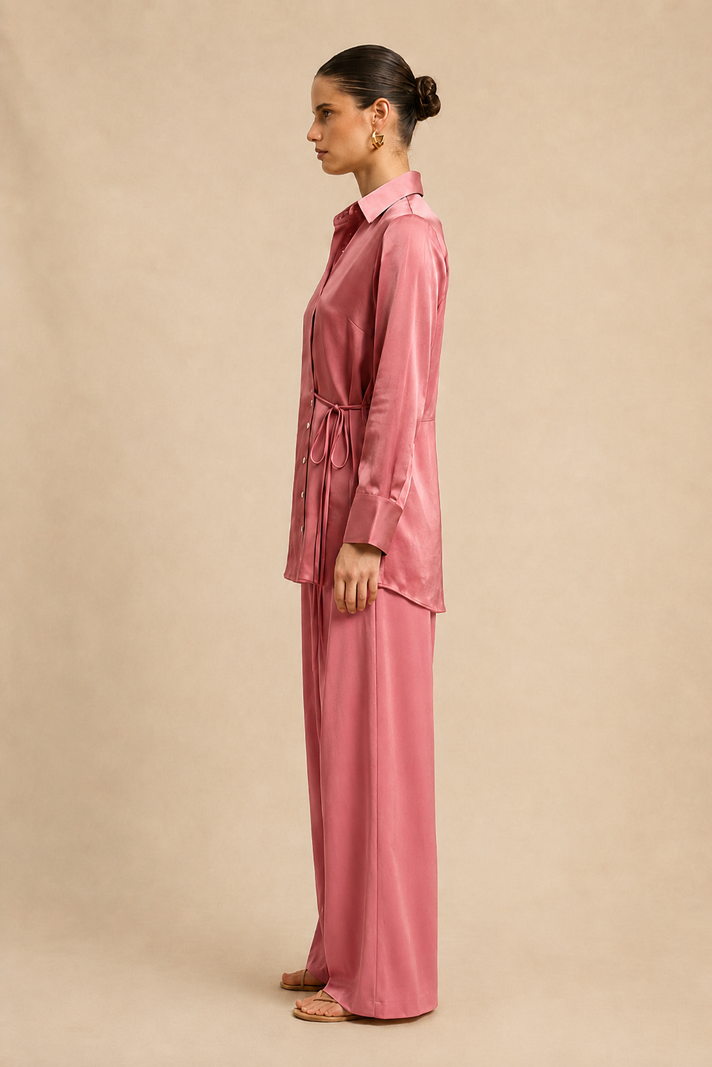 Brick Red Wrap Co-ord set