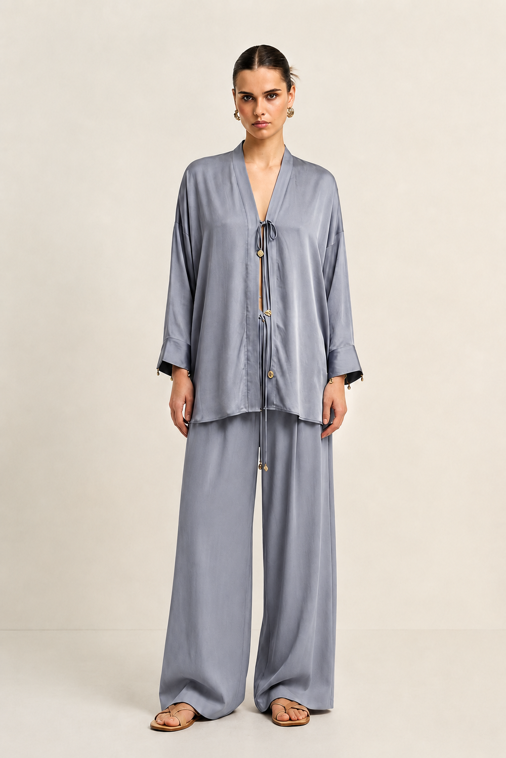 Steel Grey Loop Co-ord set