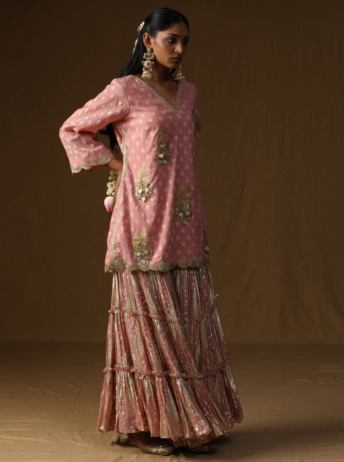 Gulaal Sharara Set