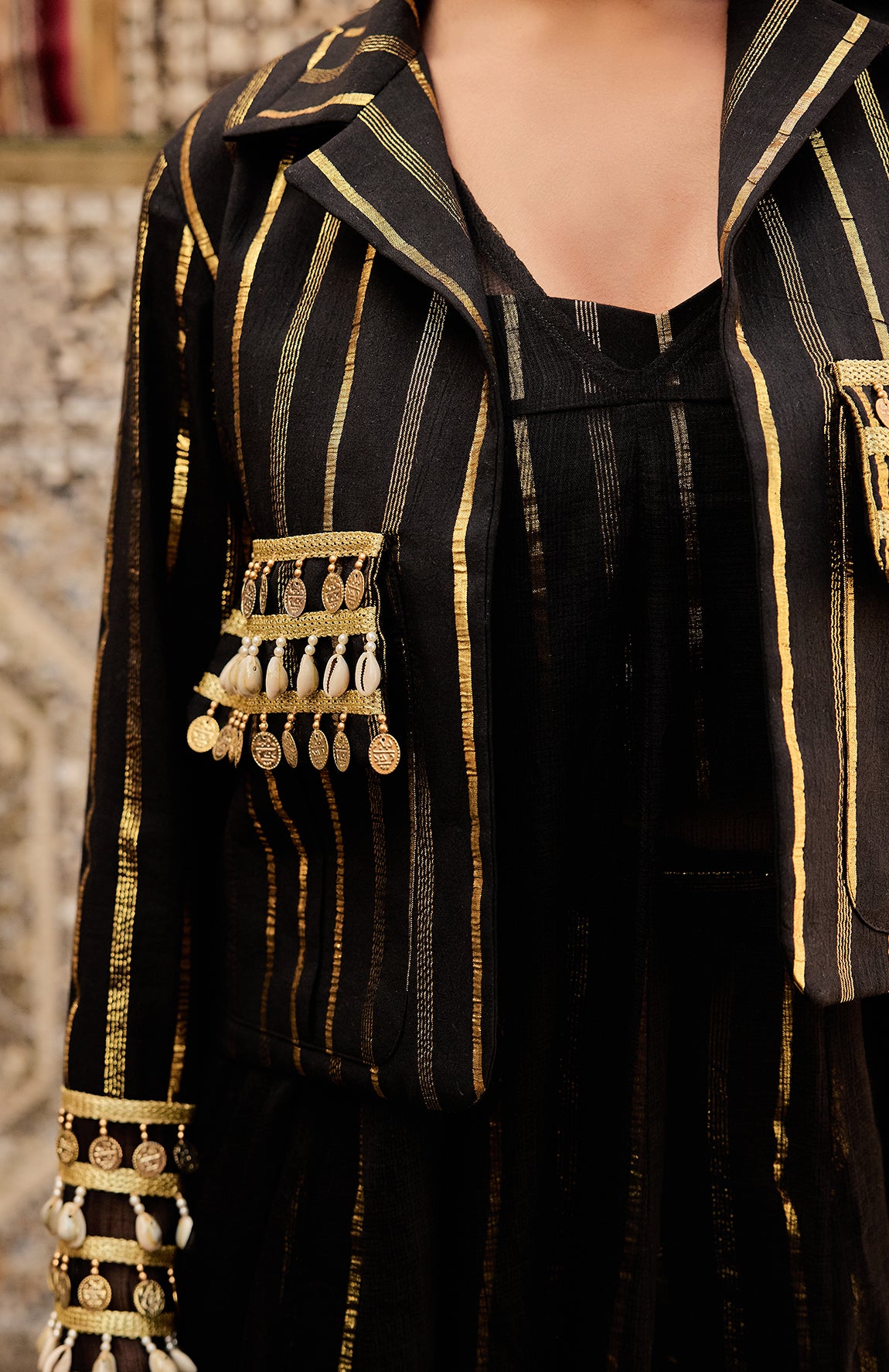 DEVI DRAPE IVORY 4 PIECE SET