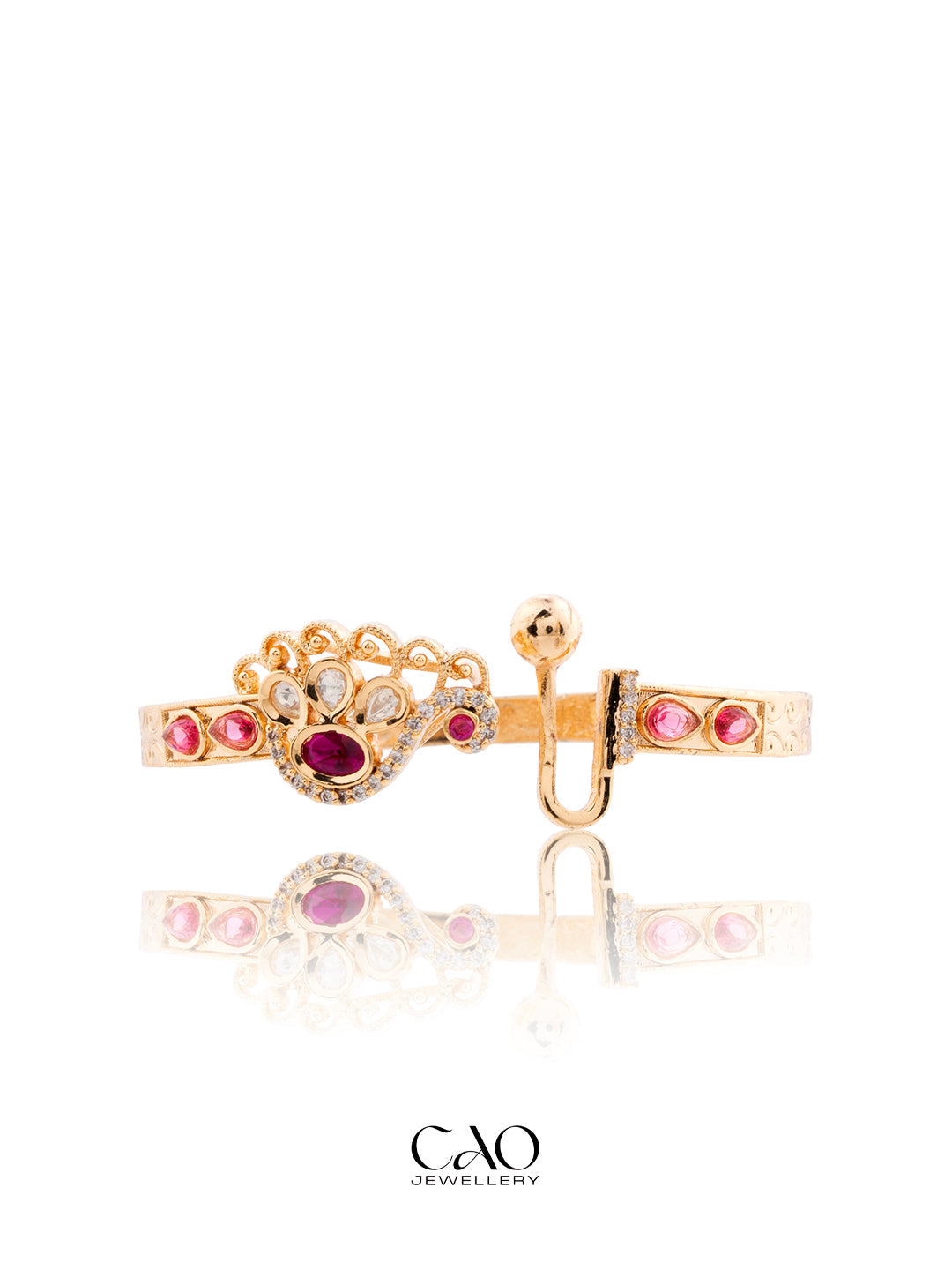 Ornate Ruby Bracelet
