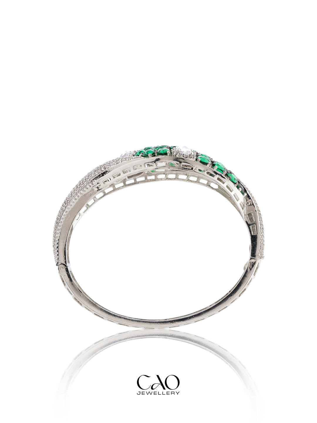 Emerald Wave Bracelet
