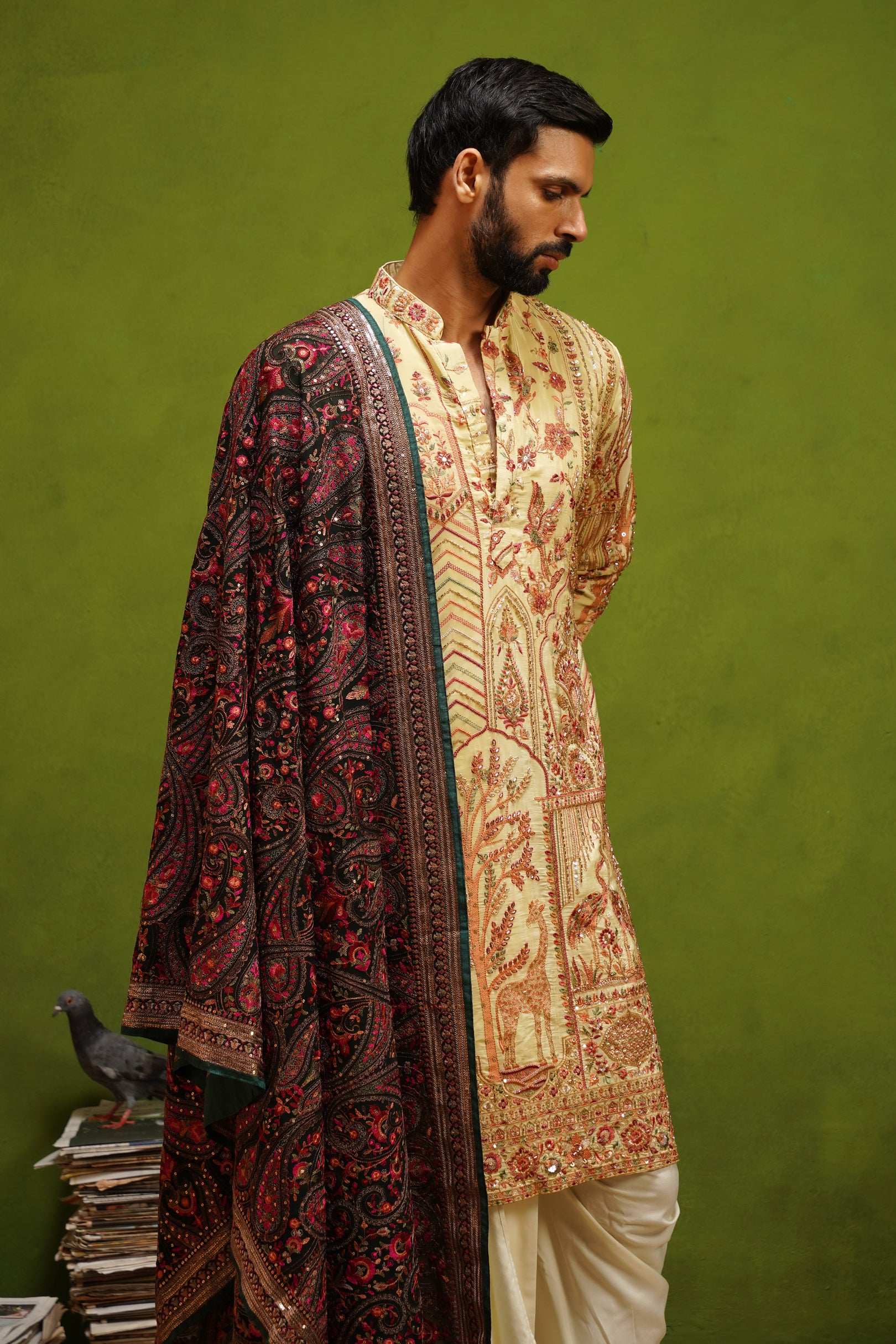 MEHER MEHNDI DHOTI KURTA SET