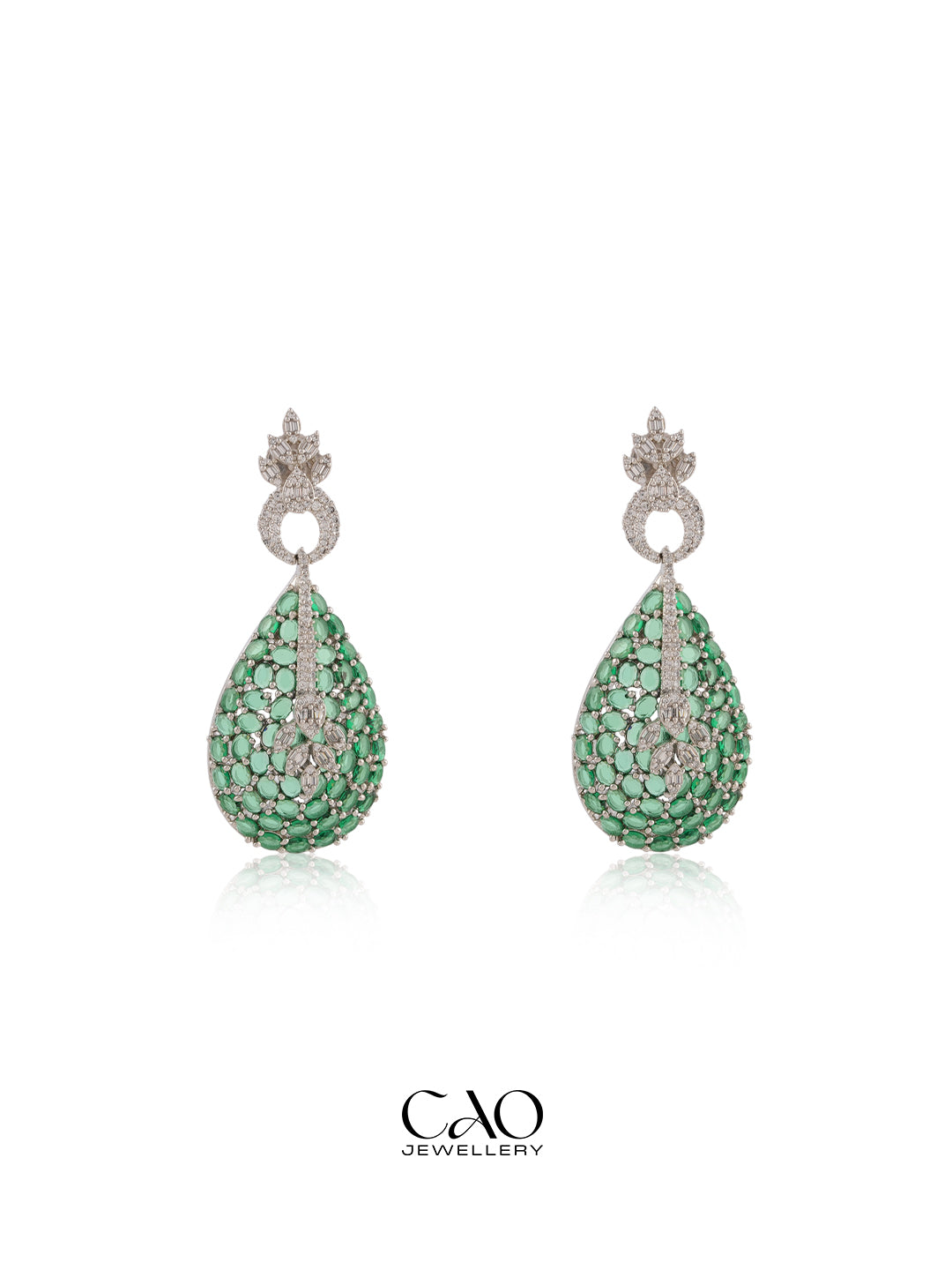 Emerald Illusion Necklace