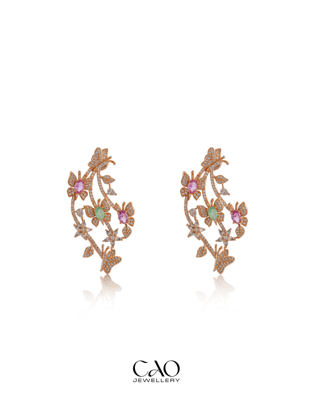 Petal & Wing Earrings