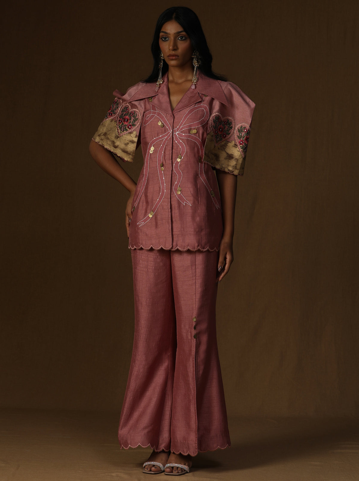 Chitra Gulab Noor – The Artisan Rooh Co-ord Set