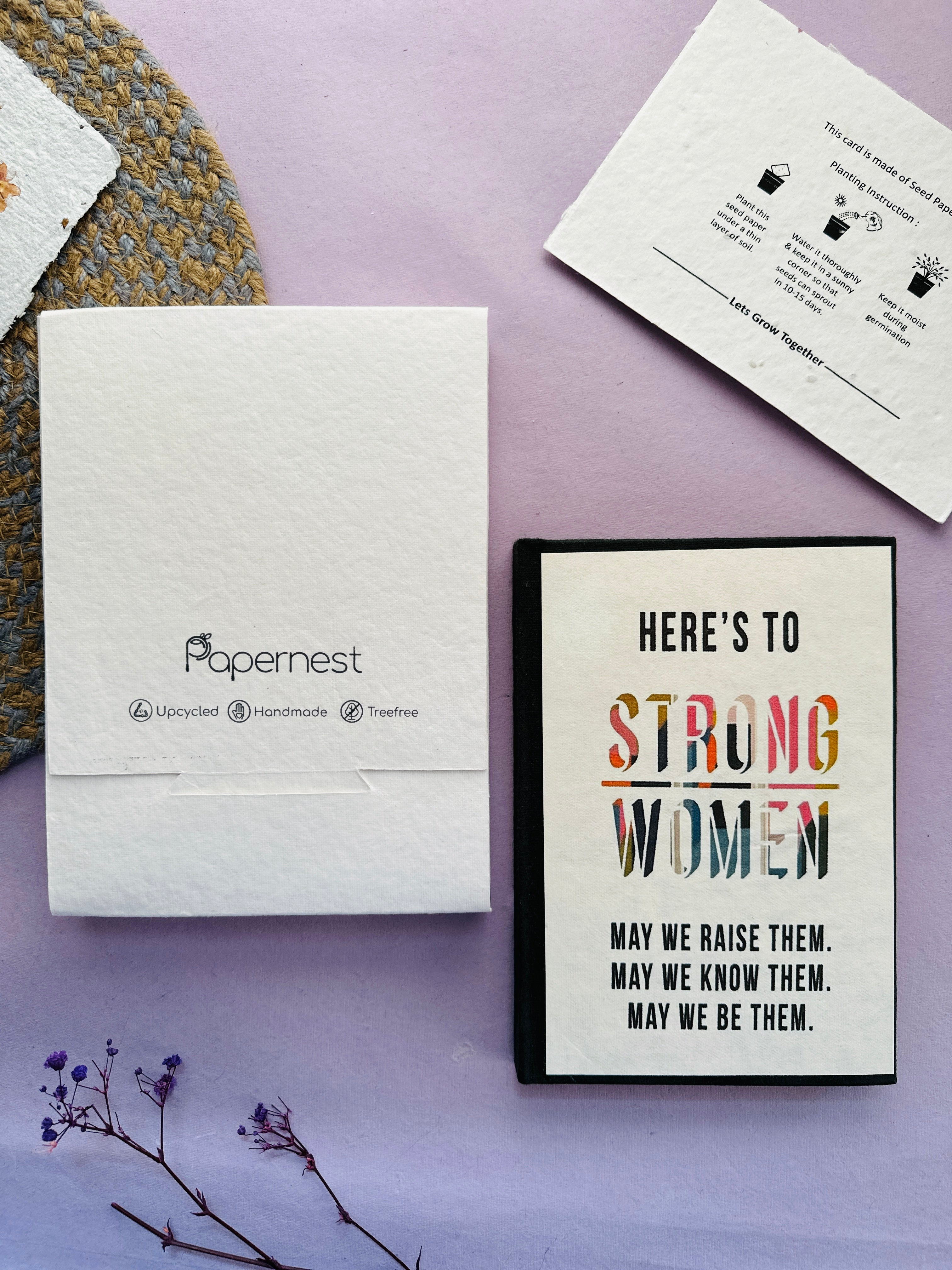 Handmade Journal - Celebrate womanhood in a sustainable way !