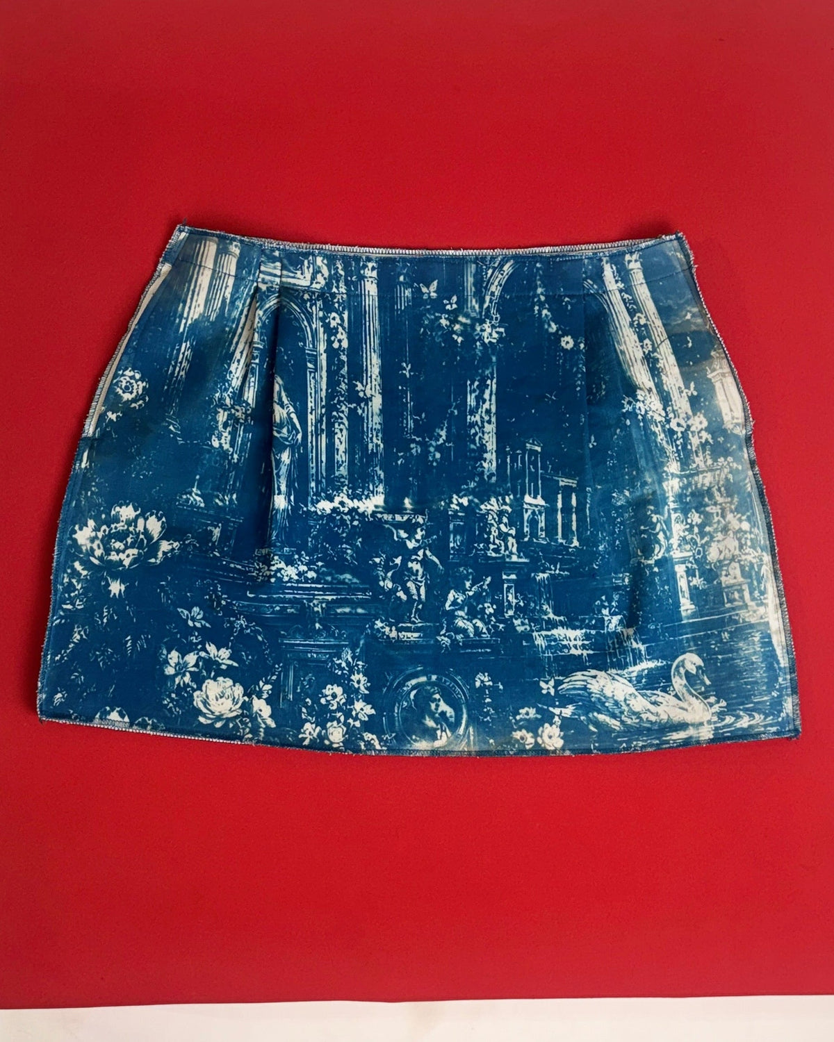 Roman reverie denim skirt