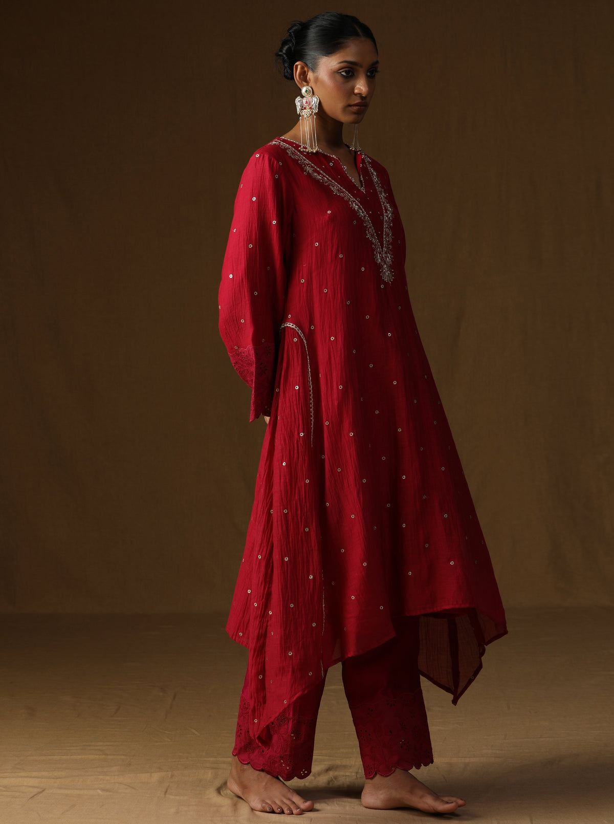 Sakhi Noor Gulab Kurta Set