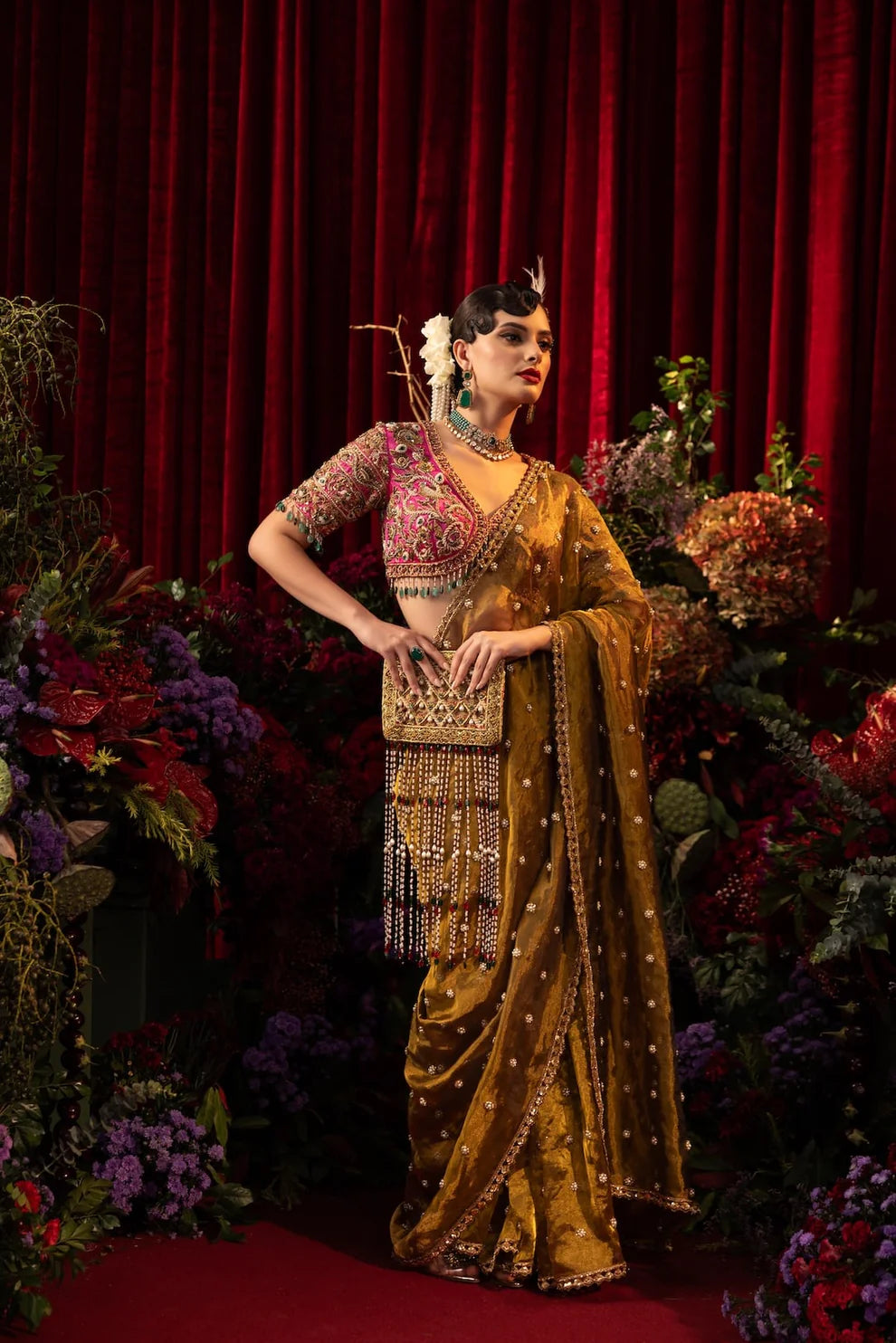 Elma Saree Set