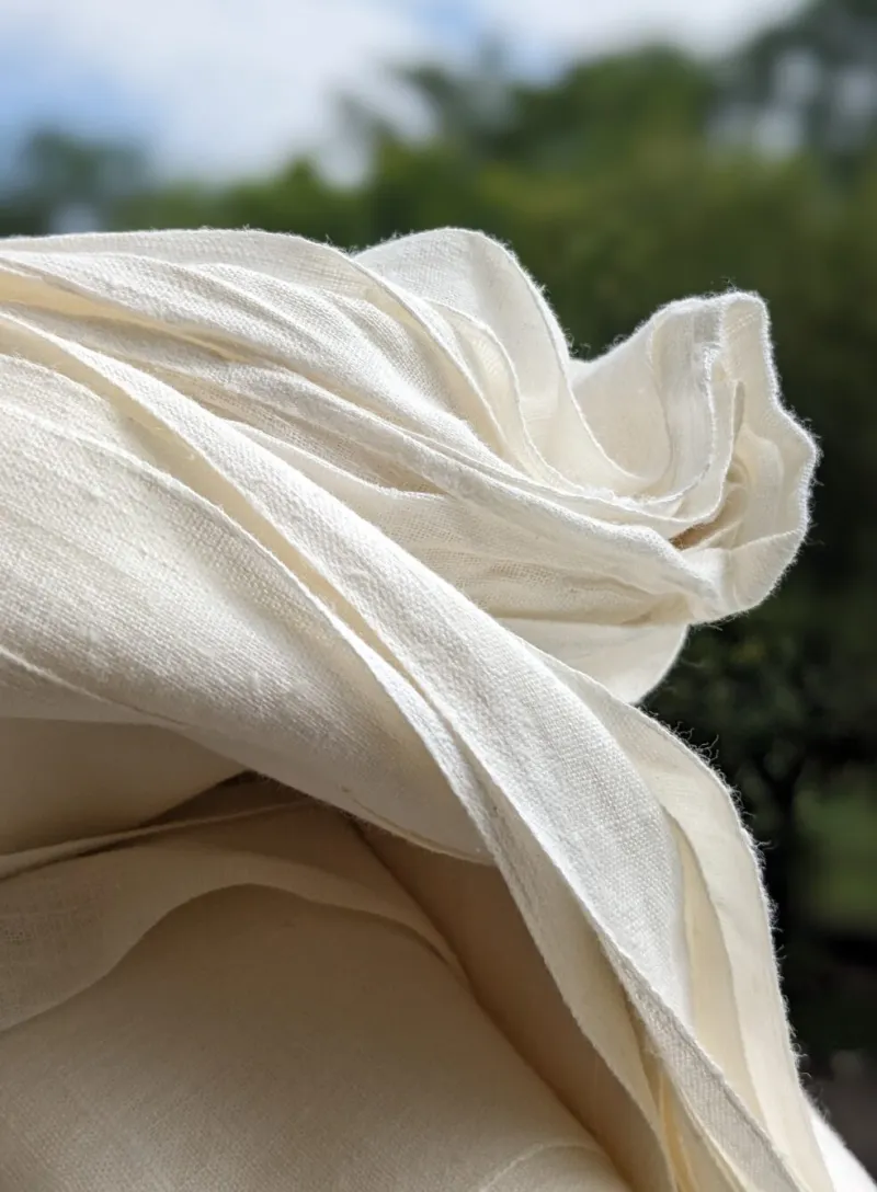 Extra Soft Fabric | Aloe Vera Washed – Handwoven Organic Cotton – For Babies