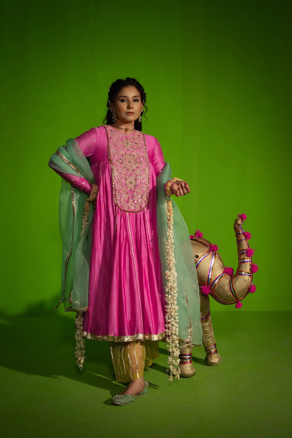 Wafiya kurta set
